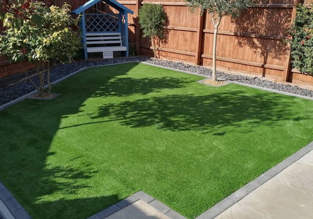 Artificial grass install in Peterborough
