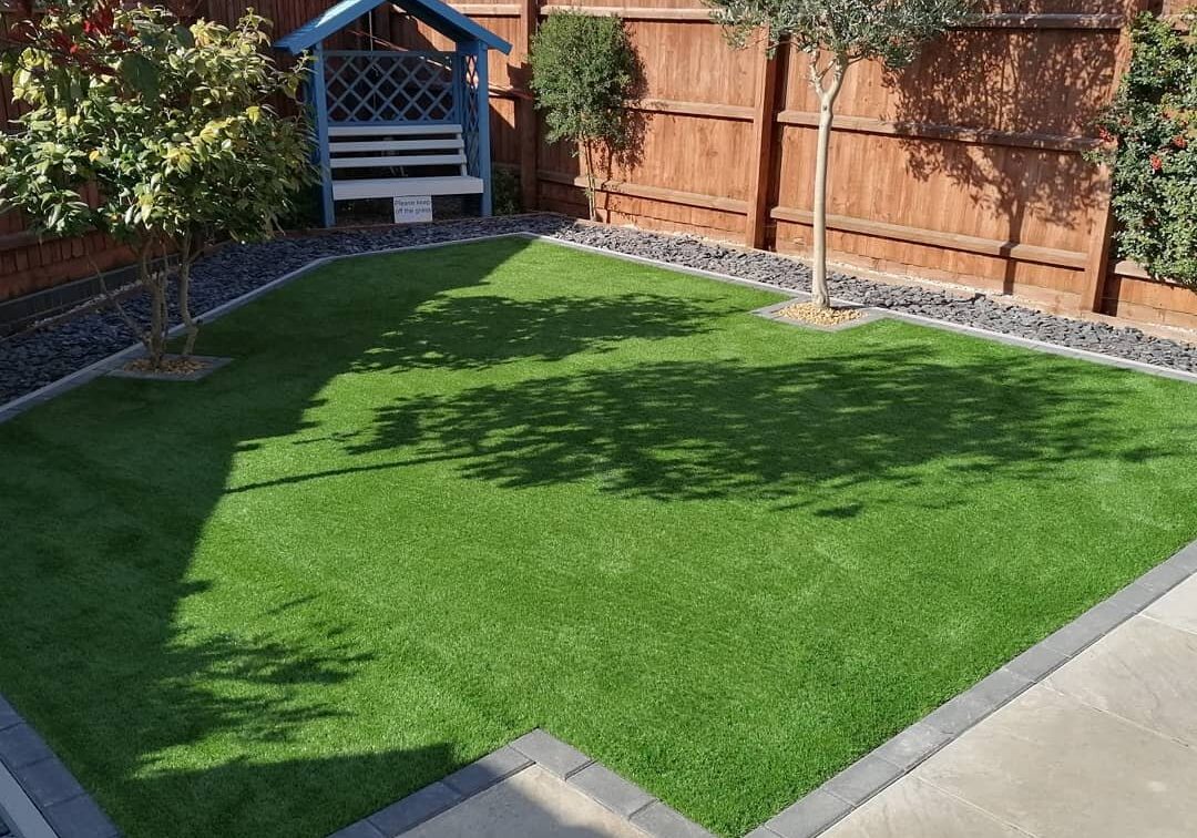 Artificial grass install in Peterborough